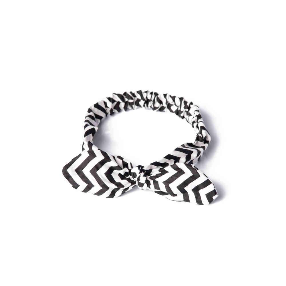 Dancing Days - Laura's Haarband - Zwart/Wit